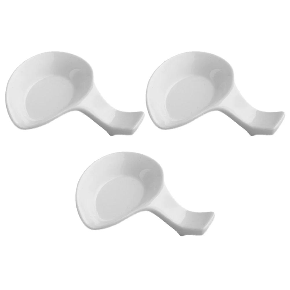 

3 Pcs Ceramic Calligraphy Brush Pen Rack Multi-functional Brush Pen Rest Stand