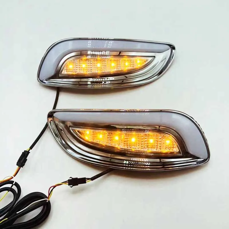 Для Lexus RX330 RX350 2003 -2009 Φ DRL Передняя противотуманная лампа с указателем поворота для