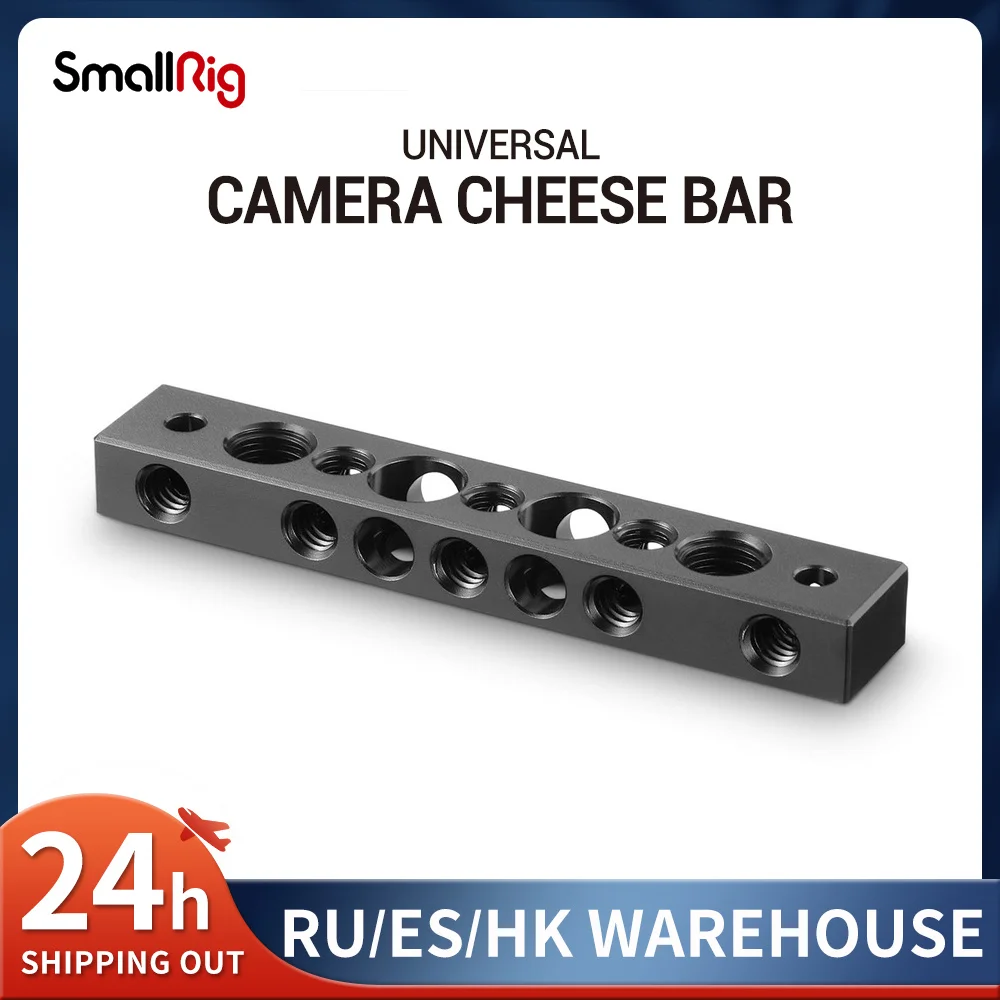 

SmallRig Cool Cheese Bar with 1/4" & 3/8" Screw Holes for Lilliput Fa1011,fa1013,669hb,669gl,869gl & Coollcd 619ah,819ah - 1091