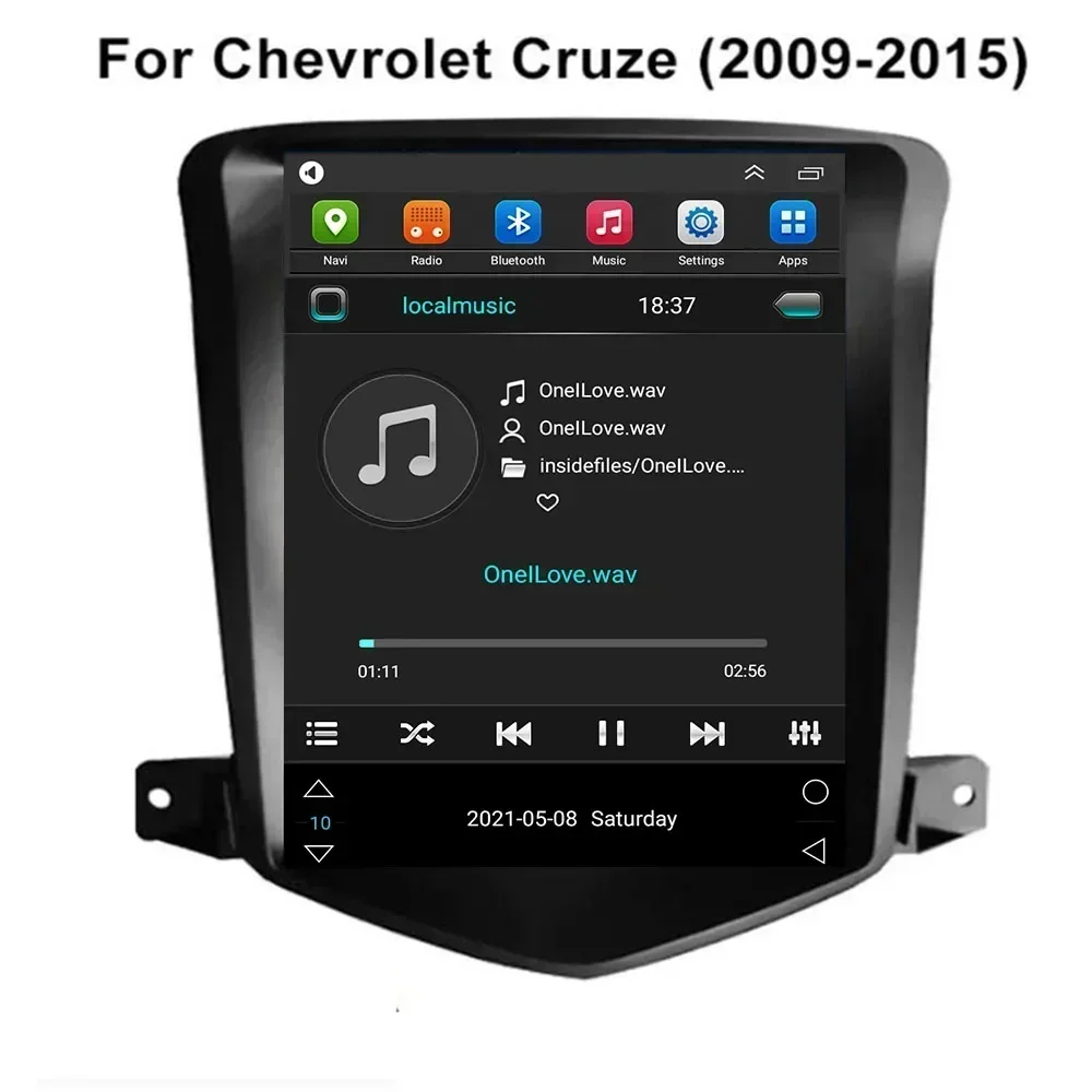 For Chevrolet Cruze 2008 2009 2010 2011 2012 2013 2014 Android DSP IPS Car Radio multimedia Player GPS Navigation Camera No DVD