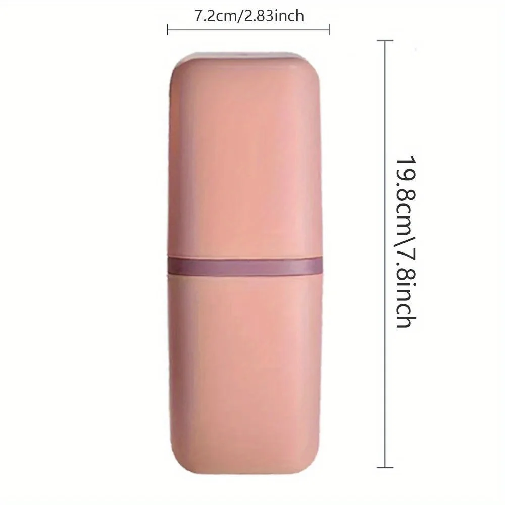 Дорожная зубная щетка портативная коробка для полоскания рта Женская паста