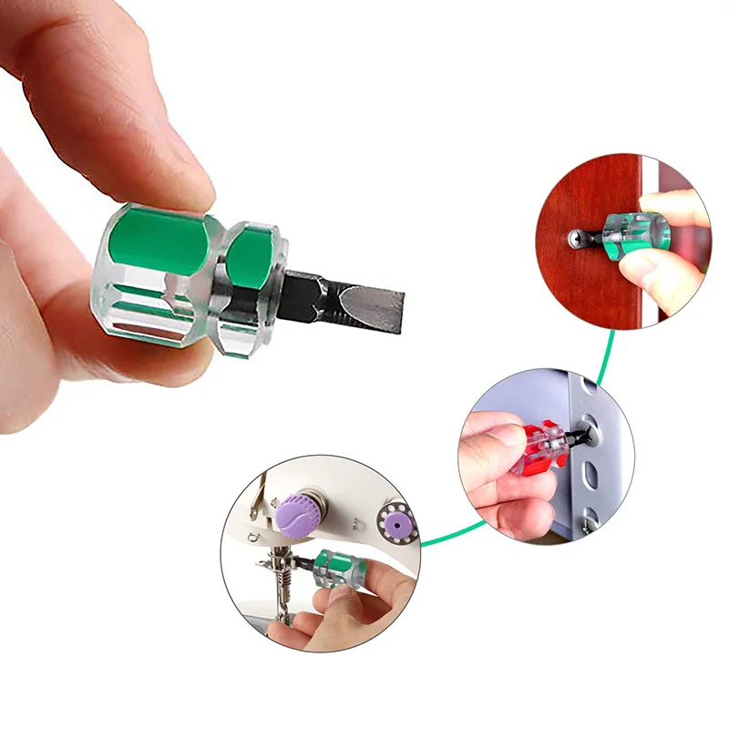 

1pc Sewing Machine Screwdriver Kit Mini Short Screwdriver DIY Sewing Machine Accessories Repair Sewing Machine Tools Concept