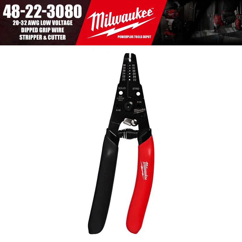 

Milwaukee 48-22-3080 Низковольтный захват для зачистки проводов 20-32 AWG