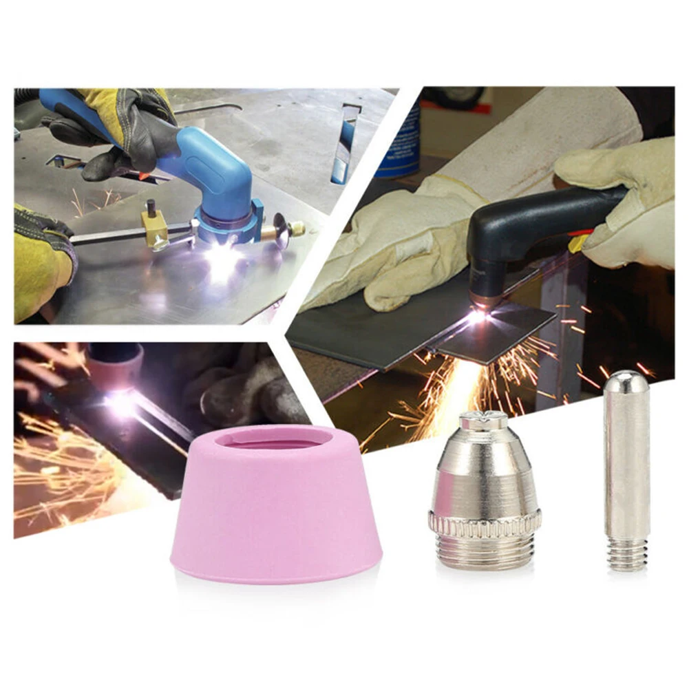 

Best Durable Electrode Tips Consumables Shield Spare Parts Torch Accessories Cutter Metal+ceramic Nozzles Plasma