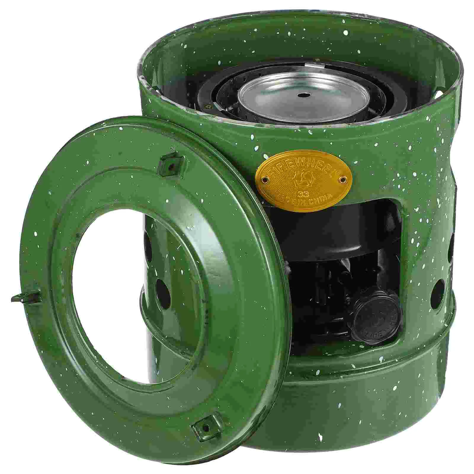 

Stove Button Outdoor Kerosene Pots Grill Indoor Household Camping Paraffin Burner Portable Iron Burning Home Heater