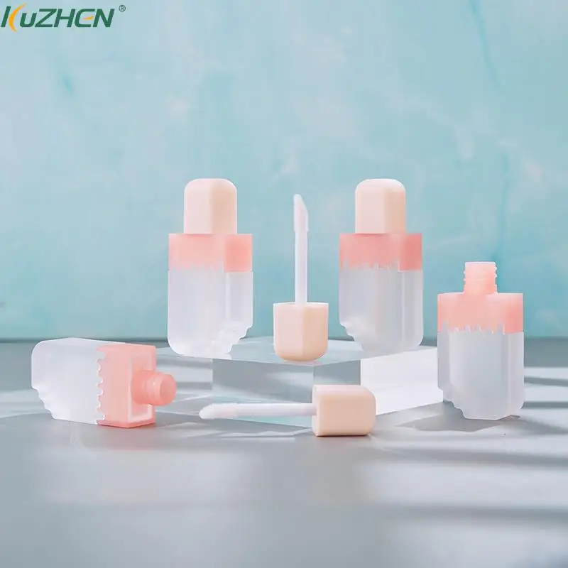 

1pcs 5ml Empty Lip Gloss Tube Ice Cream Refillable Lip Balm Bottle DIY Container Portable Bottles Lipgloss Tubes