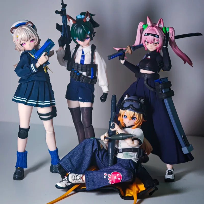 Фото Коллекционная фигурка Eden Industry Black Iron Rest Note Series BJD, 6 дюймов, масштаб 1/12, аниме-фигурка, загадочная коробка, игрушка-подарок, на заказ №2