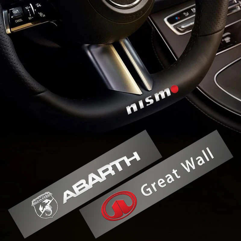 

Car Steering Wheel Sticker Body Decals For BMW M M3 M4 M5 M54 M57 M50 X1 X5 X3 X7 X6 F10 F20 F22 F30 F90 G20 G30 Performance