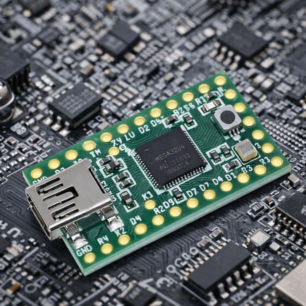Фото Плата ISP USB 2.0 Teensy 2.0, экспериментальная плата AVR, плата для разработки AVR, лабораторная плата Mega32u4, для лабораторных проектов №4