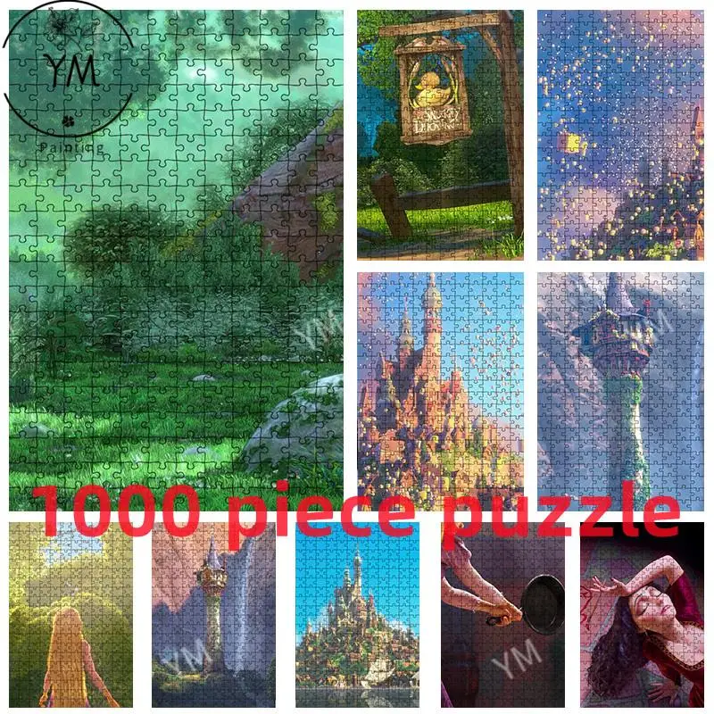 Деревянные пазлы из мультфильма Disney 1000 шт. |