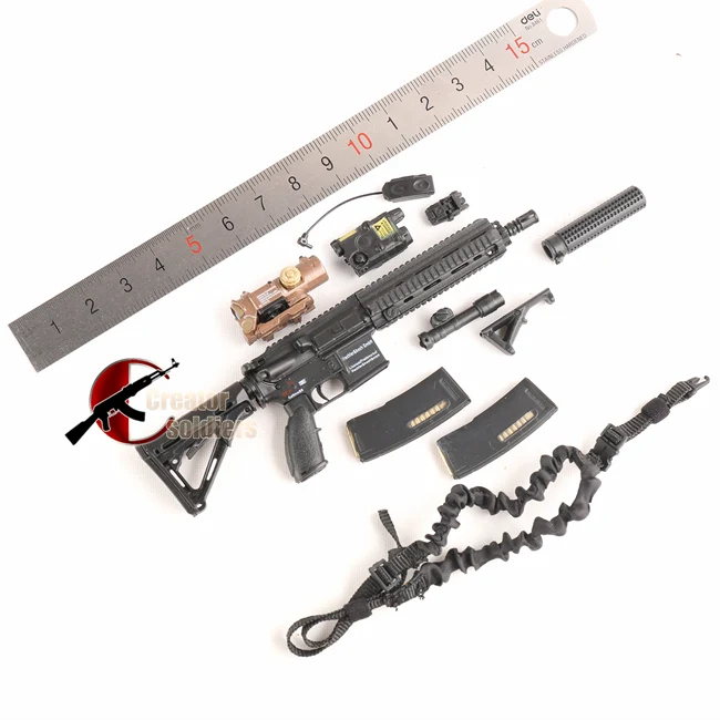 

Mini Times Toys M024 1/6 SWAT 2.0 HK416 Weapon Model In Stock For Fans Collection