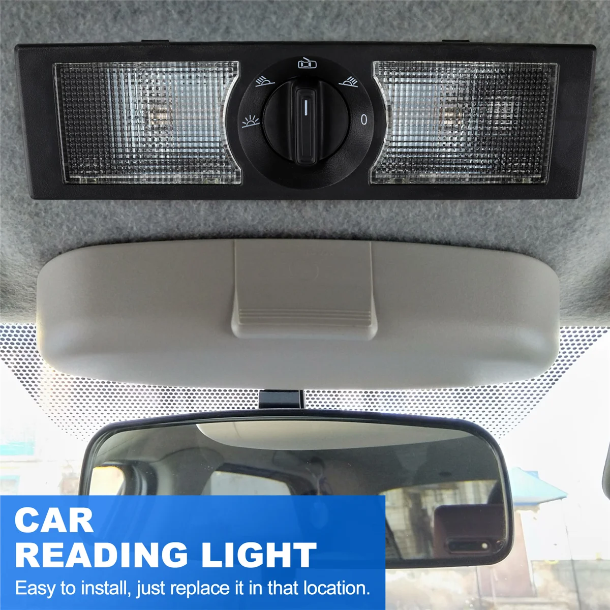 Автомобильные задние фонари для чтения на крыше потолочные лампы VW Polo 9N TOURAN 2002-2010