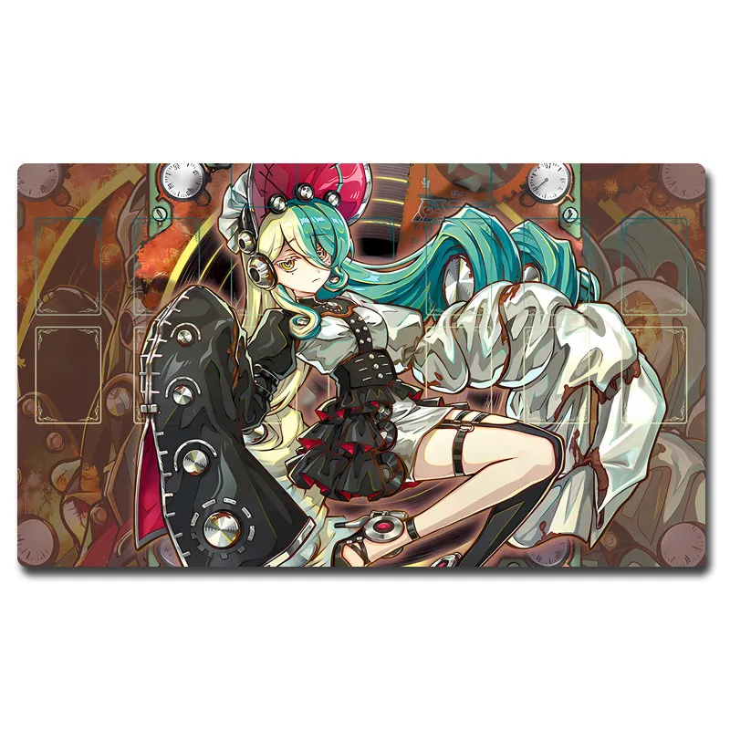 Фото Игровой коврик Yugioh Kewl Tune Rotary Play Mat Yu-Gi-Oh! Коврик для карточных игр TCG OCG, резиновый коврик для дуэлей, коврик для мыши №3