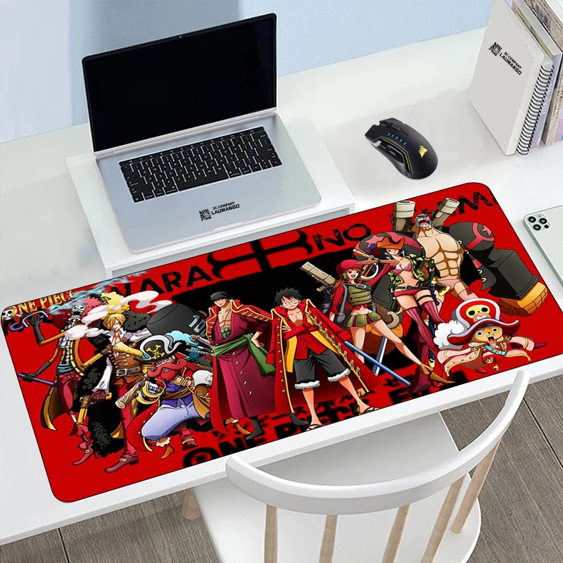 

Extended Pad Cute Mouse Large Office Carpet One Piece Gamer Keyboard Hot 3d Pc Gaming Computer Mat the Table Anime Big 900x400