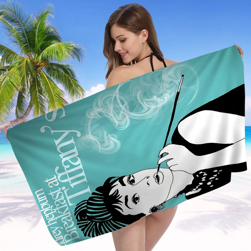T-Tiffanys Полотенце для завтрака Быстросохнущее банное полотенце из микрофибры