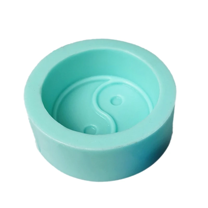 

3D бетонная домашняя декоративная силиконовая форма Yin Yang для chi мыла