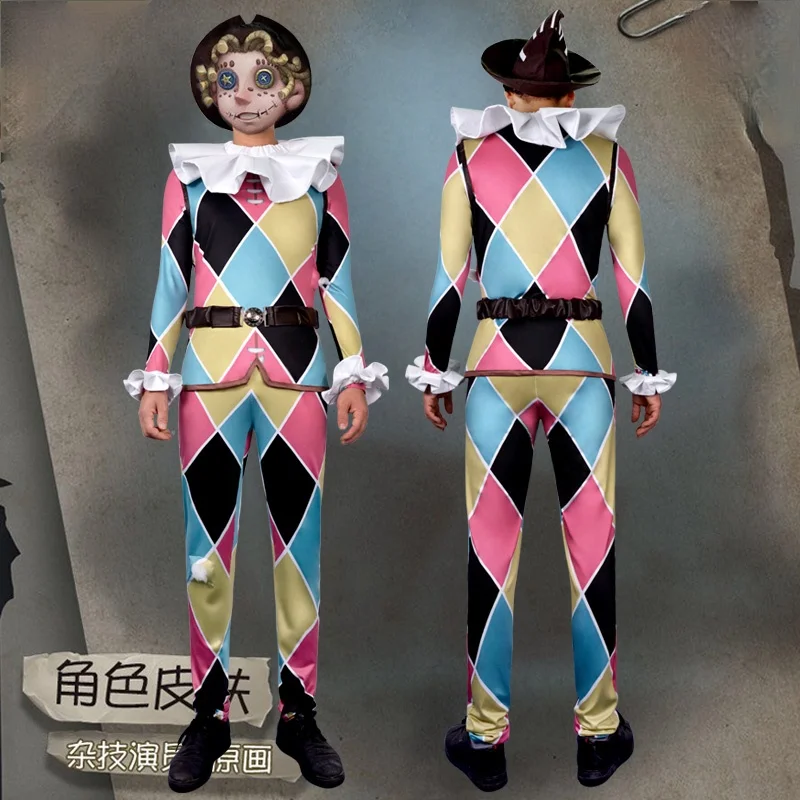 

Funny Game Identity V Cosplay Costume Mike Morton Acrobat Survivor Original Skin Clothes Men Women Halloween Outfits Full Set