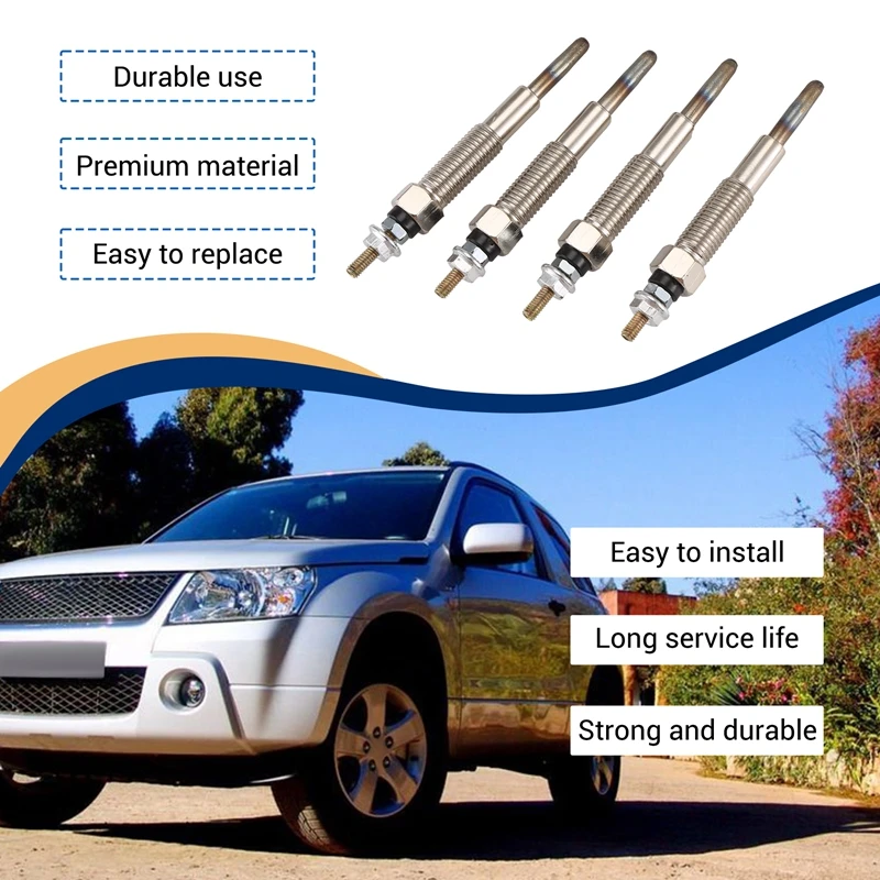 4 шт. свечение в сборе для Mazda Bongo 2 5 TD B2500 Ford Freda Kia Sportage