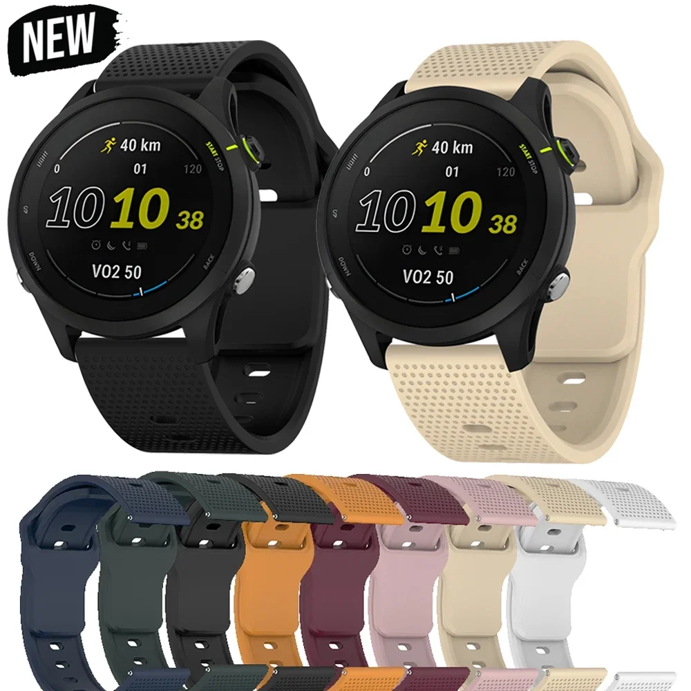 Ремешок силиконовый для Samsung 46 мм/Galaxy Watch 3 45 мм/Gear S3 Frontier спортивный браслет часов