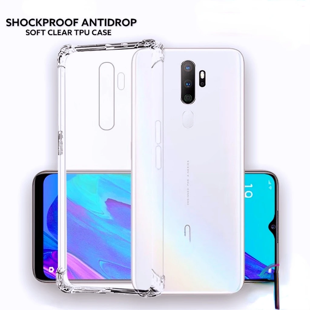 

Case For Oppo F5 F7 F9 F11 F11 Pro Soft Clear AirBag ShockProof TPU Silicon Case