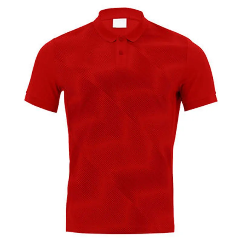 

Short-sleeved POLO dark pattern series light board red T-shirt sports