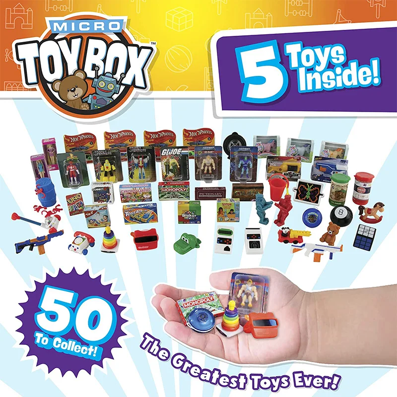 

Мини-супермаркет игрушки Microtoybox миниатюрные мини-игрушки игровой домик кукла-сюрприз Аниме Фигурки игрушки для мальчиков подарок на день р...