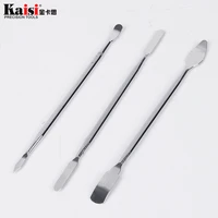 kaisi 3 in 1 metal spudger set for iphone ipad ipod laptop prying opening mobile phone repair tool kit hand tool sets