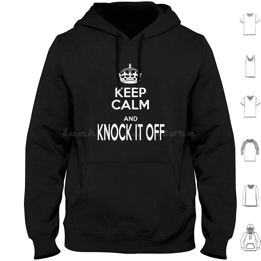 

Knock It Off T Shirt Hoodie cotton Long Sleeve Knock It Off Knock Off Meme Reddit 4Chan Antifa Company Company Mockup Fanta