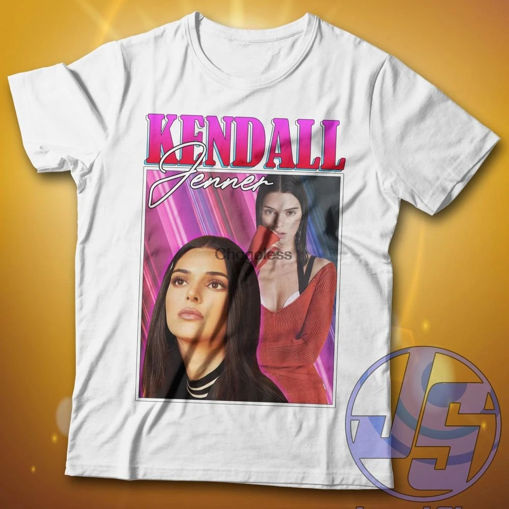 Винтажная Футболка Kendall Jenner вдохновляющая футболка jenner модель художественной