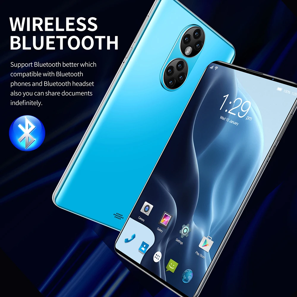 10-ядерный планшет P50 7 85 дюймов HD IPS Android 8 0 4G SIM Wi-Fi GPS Bluetooth 4 1 12 Гб ОЗУ 512 ПЗУ 8000 мАч -