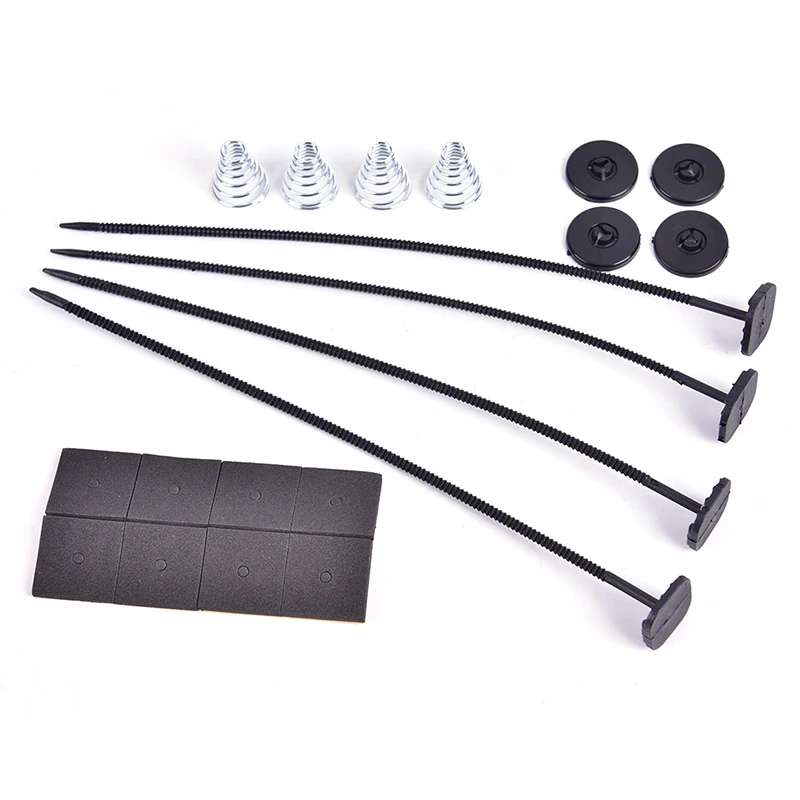 

1Set Zip Ties Straps Tabs Springs Electric Radiator Fan Tie Strap Mounting Kit