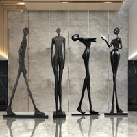 zq hotel lobby large figure floor ornaments sales office model room window abstract art soft decoration sculpture