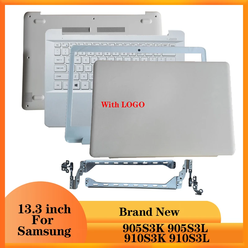 Новинка для SAMSUNG 905S3K 905S3L 910S3K 910S3L задняя крышка для ноутбука/Передняя панель/петли/Упор для рук/Нижняя крышка