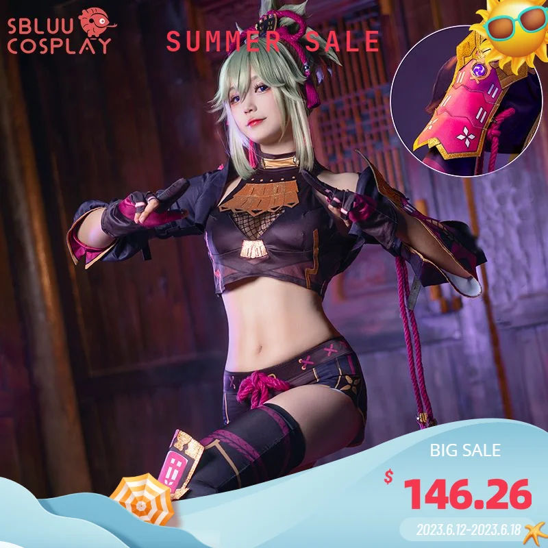 

SBluuCosplay игра Genshin Impact Косплей Kuki Shinobu косплей парик Genshin Impact Kuki Shinobu Косплей Kuki Shinobu парик косплей