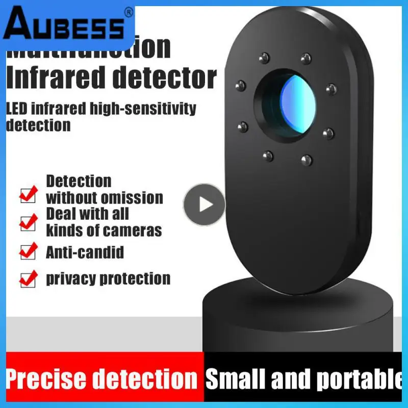 

Black Detector Camera Detector Continuous Detection Anti-peeping Detector Protect Privacy Scan The Environment