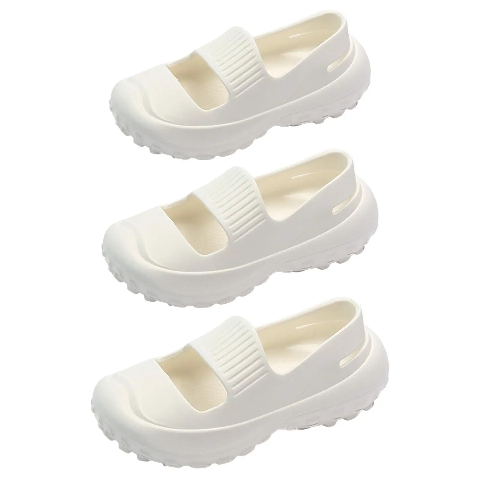 

Босоножки на платформе; Женские удобные прочные Модные дышащие сабо с закрытым носком; Обувь для пляжа, путешествий, гостиной, улицы, кемпинга