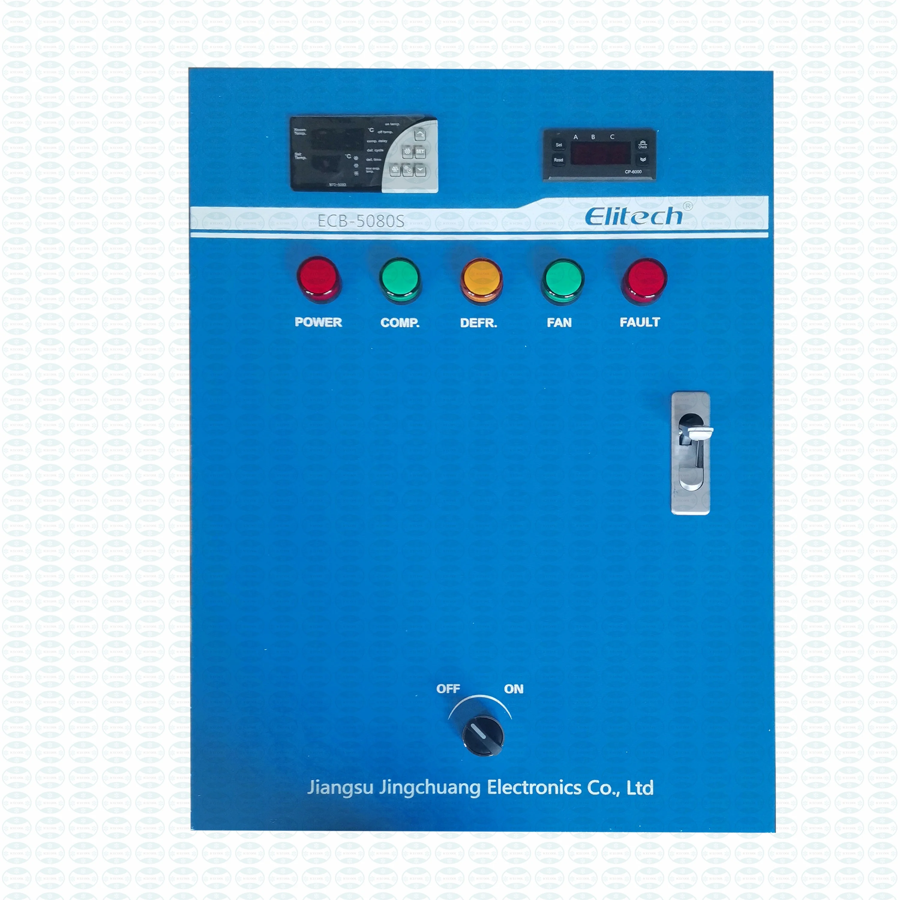 

10hp Elitech brand electric outdoor control panel ECB-5080s for cold room with Multi-function