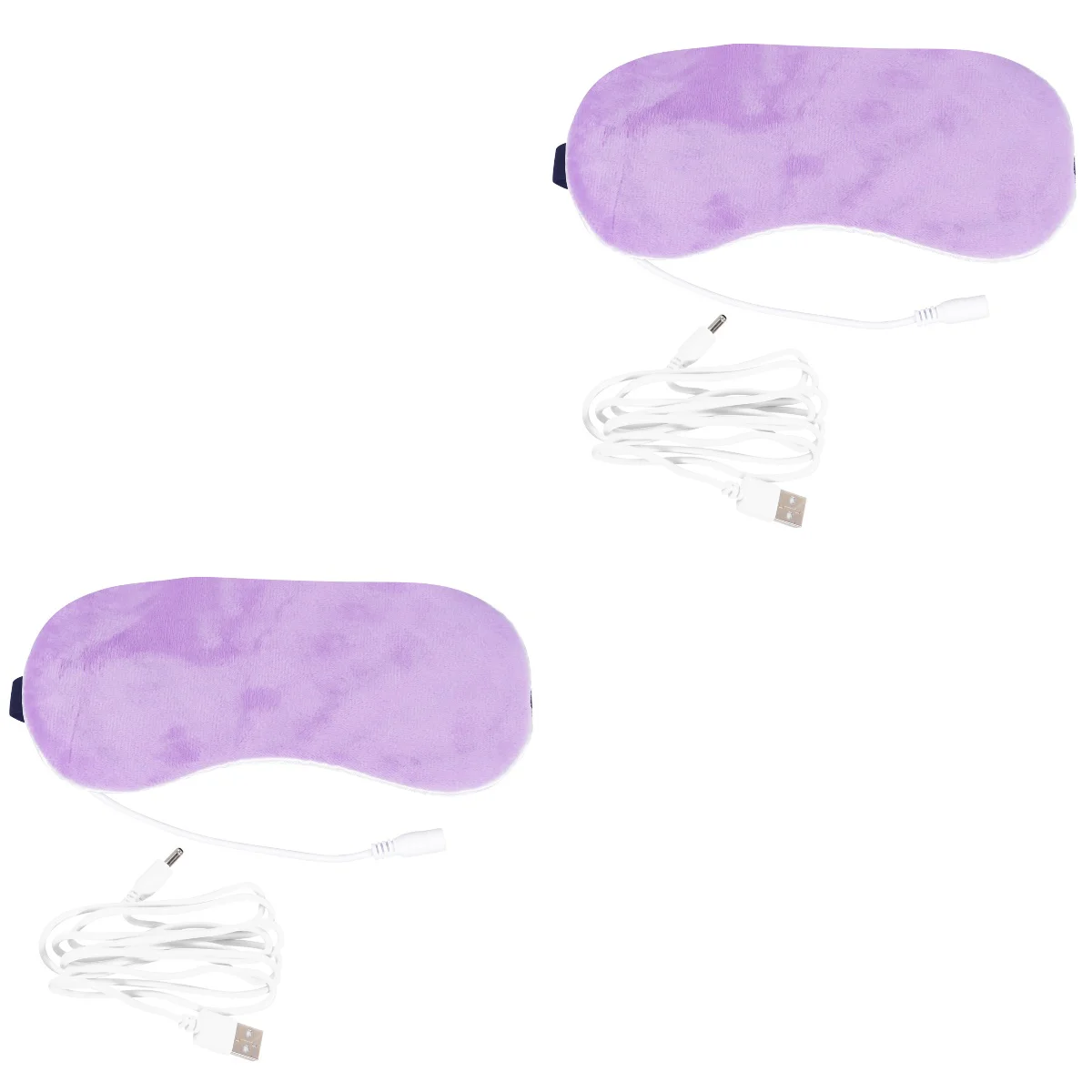 

2 pcs Heating Eye Mask Thermostatic USB Sleep Eye Mask Eye Cover