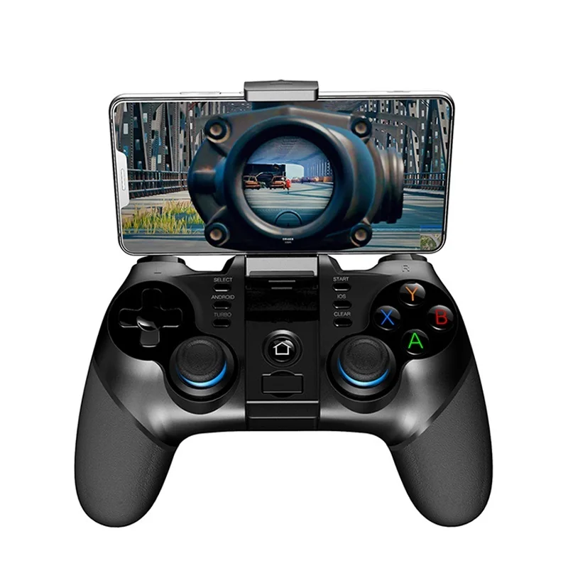 

Ipega Gamepad PG-9076 Bluetooth 2.4G Wireless Game Console Controller Mobile Trigger Gaming Handle Joystick for Android TV PC