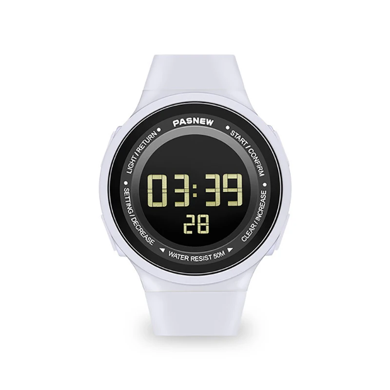 Waterproof Sport Watch Women Digital Wristwatch Pedometers Simple Design Girl Running Electronic Hand Timepiece Led Handclock