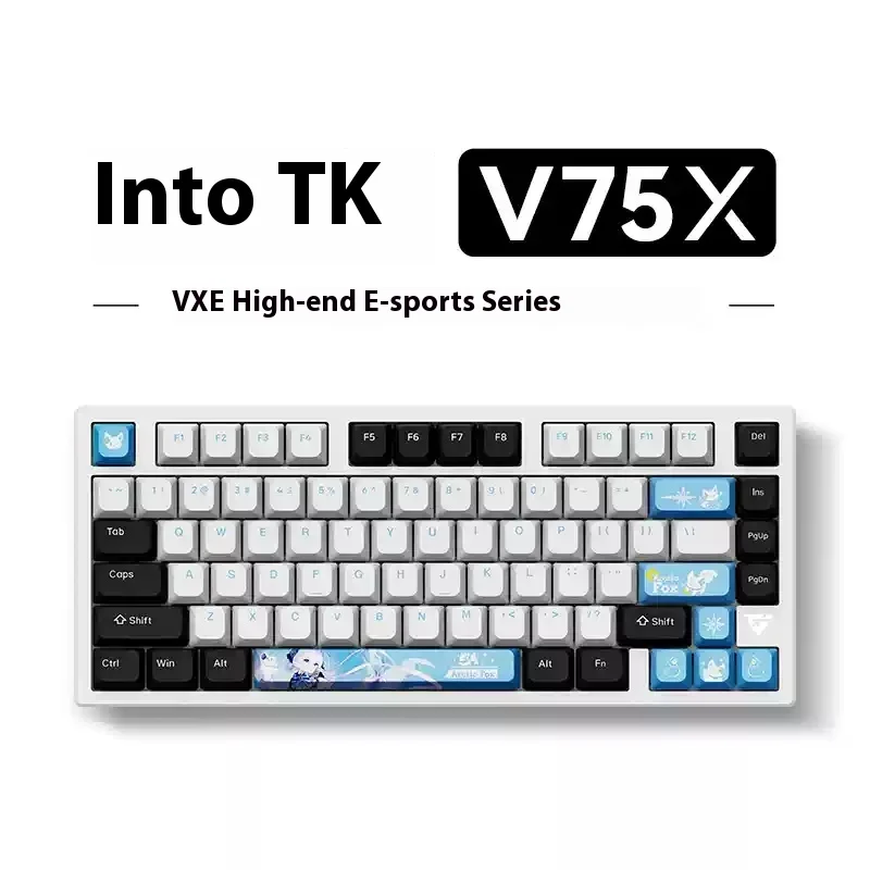 ATK VXE V75X Высококачественная игровая клавиатура трехрежимная индивидуальная