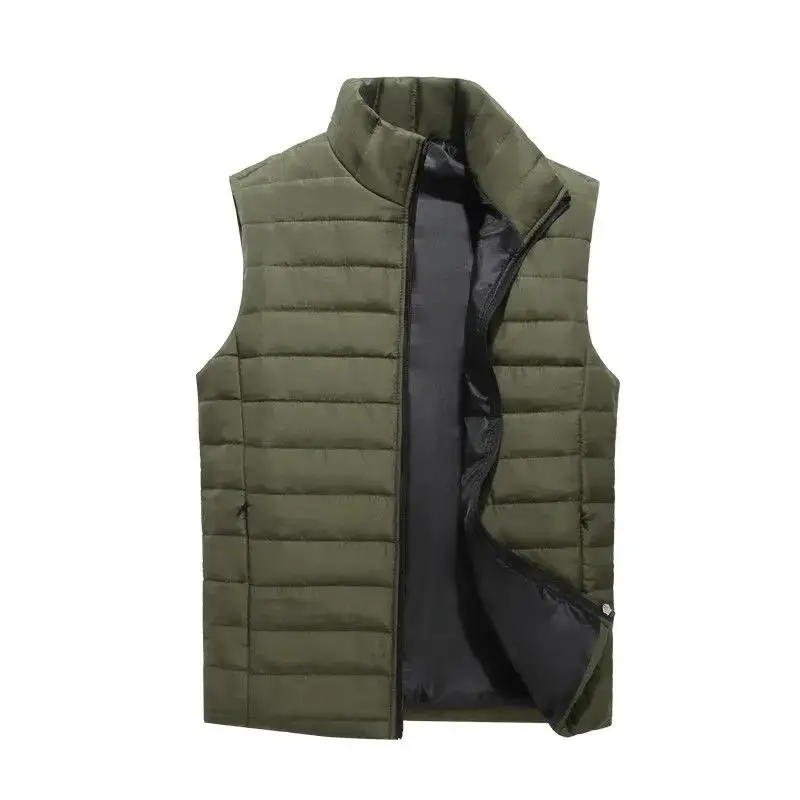 Clothing Vest Jacket Mens New Autumn Warm Sleeveless Jacket Male Winter Casual Waistcoat Men Vest Plus Size Veste Homme