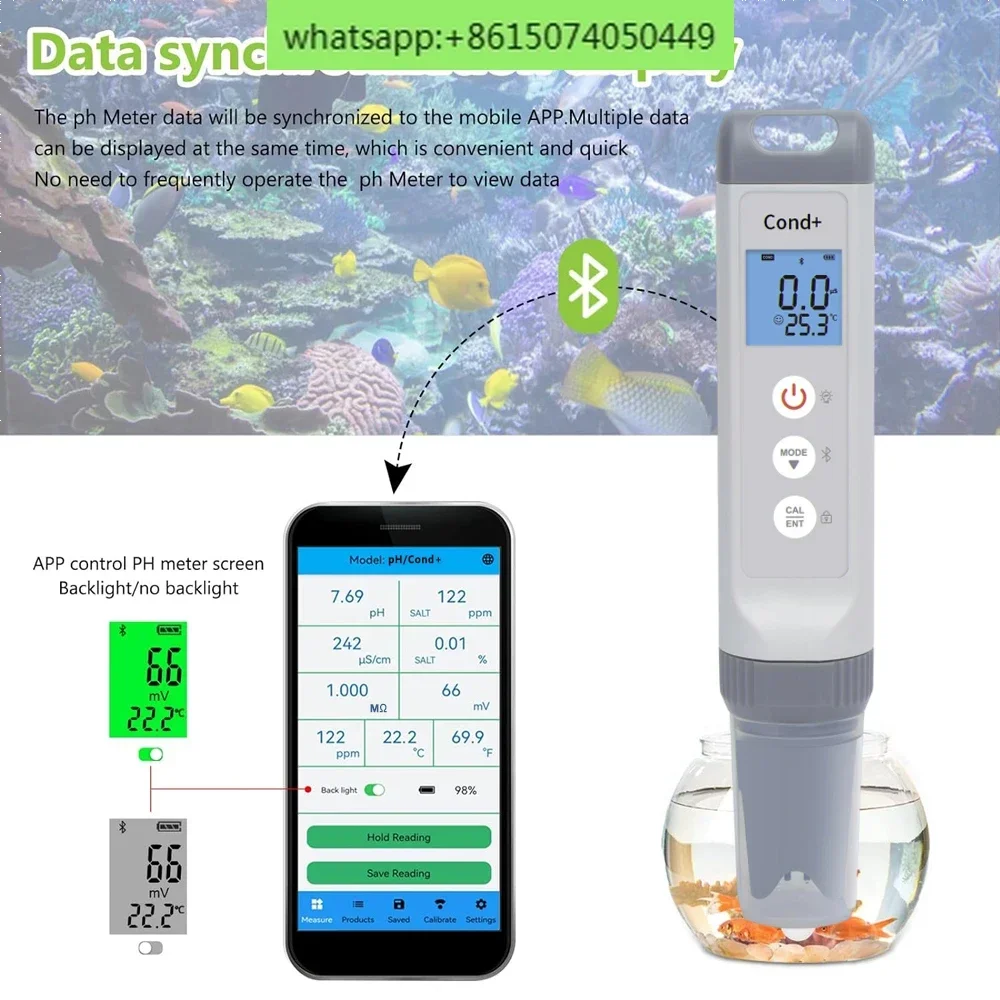 Лабораторный 7 в 1 TDS Instrument 0 01 Цифровой прибор растворенного кислорода