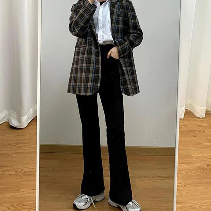 

New Y2k Women Jeans 2022 Denim Pants Loose Baggy High Waist Hip Denim Trousers Slim Trousers Woman Jeans Woman