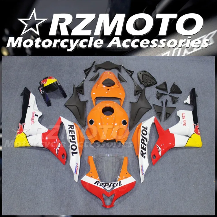 

4Gifts Injection mold New ABS Fairings Kit Fit for HONDA CBR600RR F5 2007 2008 07 08 bodywork set Repsol Cool