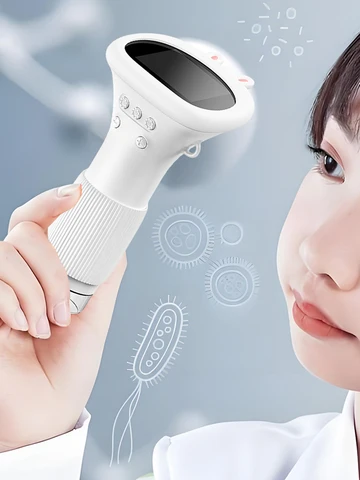 Ручной цифровой микроскоп 1000X, 2-дюймовый IPS-экран, ручной HD-микроскоп, объектив 2 МП, мини-портативные микроскопы с 8 светодиодами