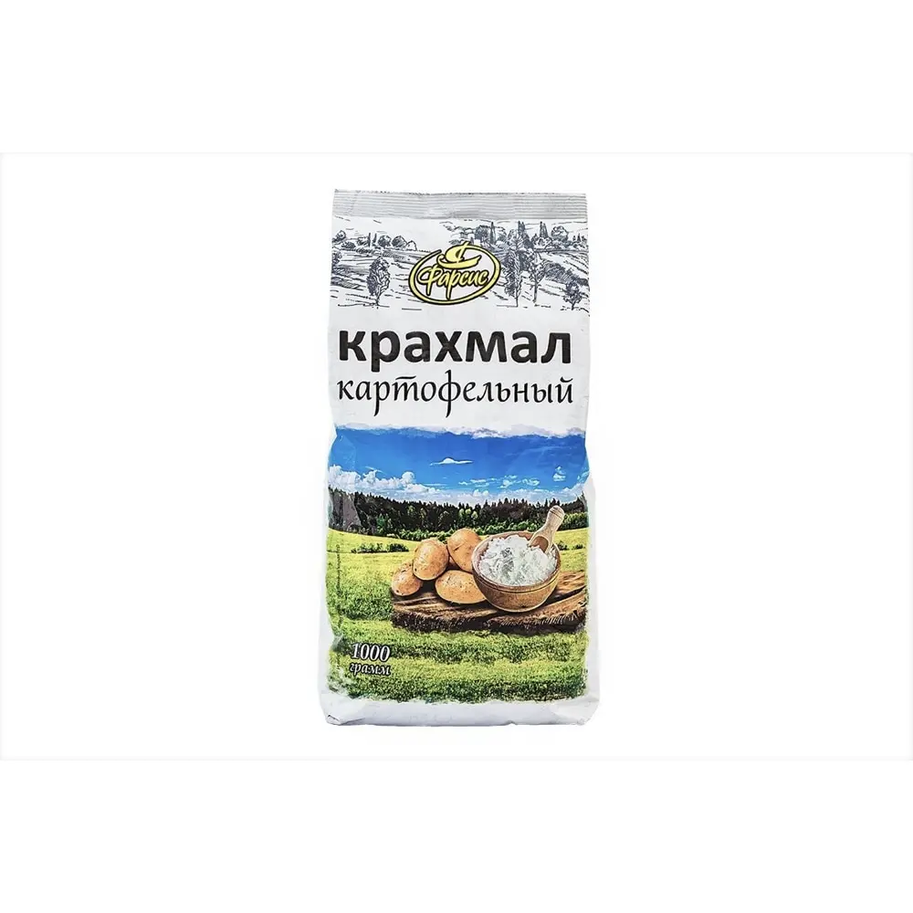 Фарсис крахмал картофельный натуральный ГОСТ Р 53876-2010 высший сорт 1000 г (2шт.) |