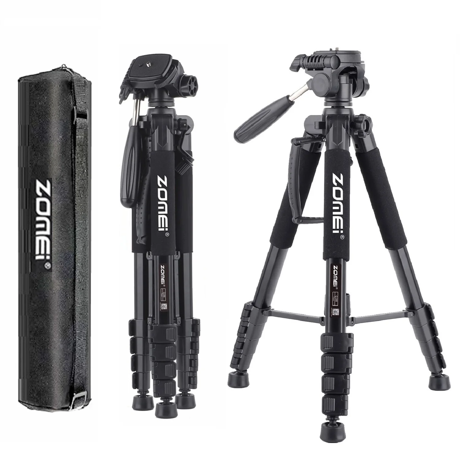 187 см/73 дюйма вращающийся на 360 градусов панорамный алюминиевый штатив Zomei для