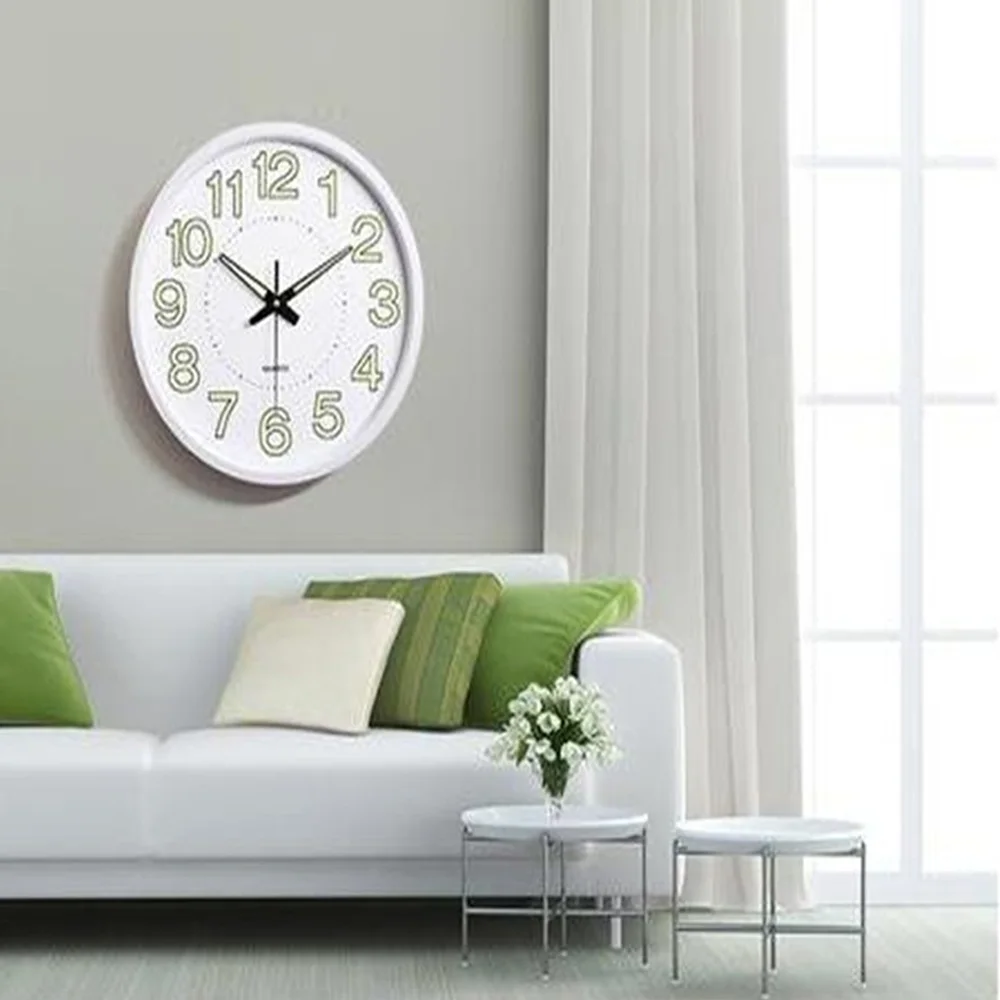 

Luminous Digital Luminous Wall Clock Dust-proof Clock Multifunctional Hanging Wall Clock Home And Decoration Silent Simple Clock
