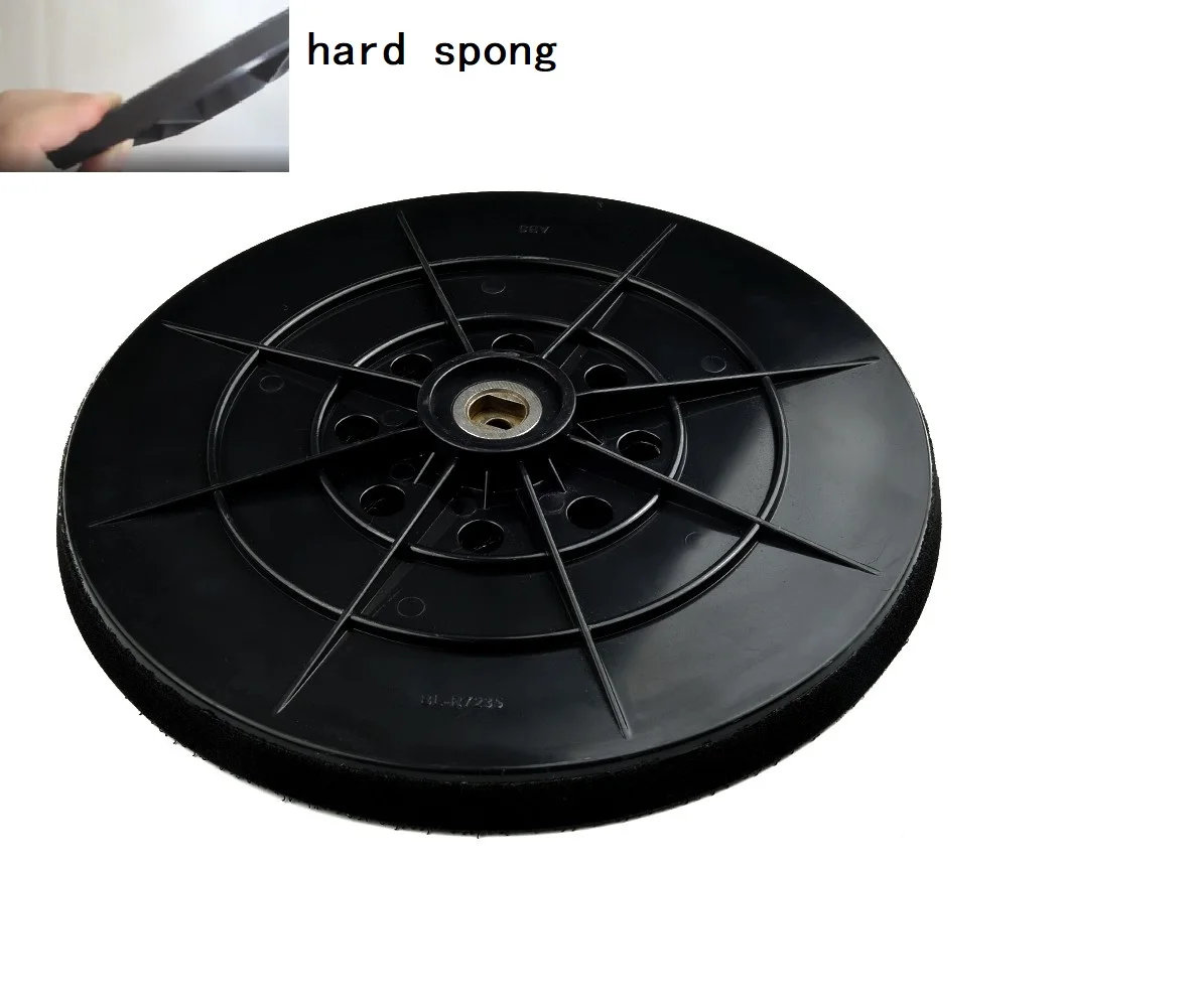 

Drywall Sander Hook And Loop 8hole 9inch 215mm Backup Pad With 6mm Thread Sanding Pad Backing Disc Polisher Grinding